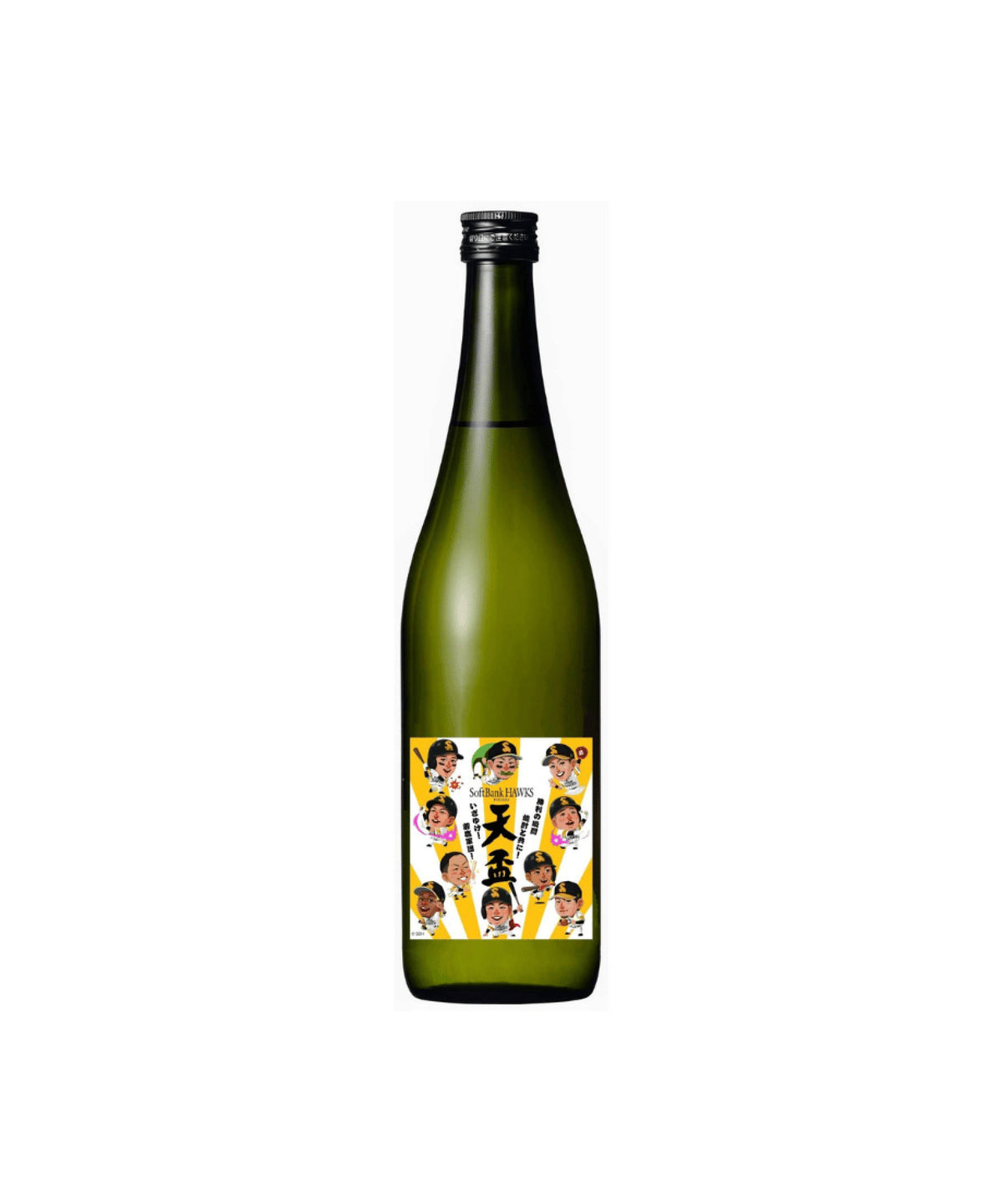 【ホークスコラボ】いざゆけホークス 天盃麦焼酎 テレQ限定コラボデザイン